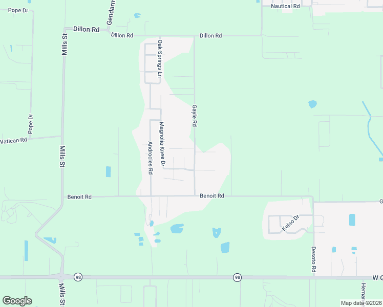 map of restaurants, bars, coffee shops, grocery stores, and more near 314 Gayle Road in Carencro