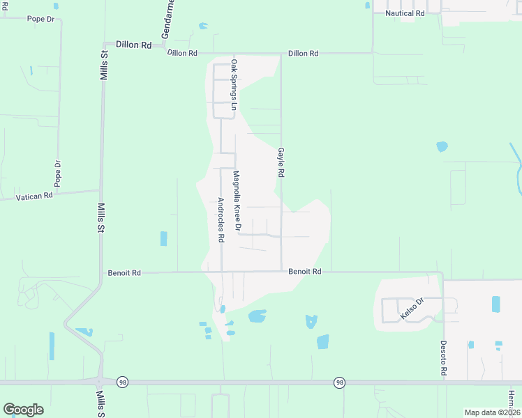 map of restaurants, bars, coffee shops, grocery stores, and more near 322 Gayle Road in Carencro