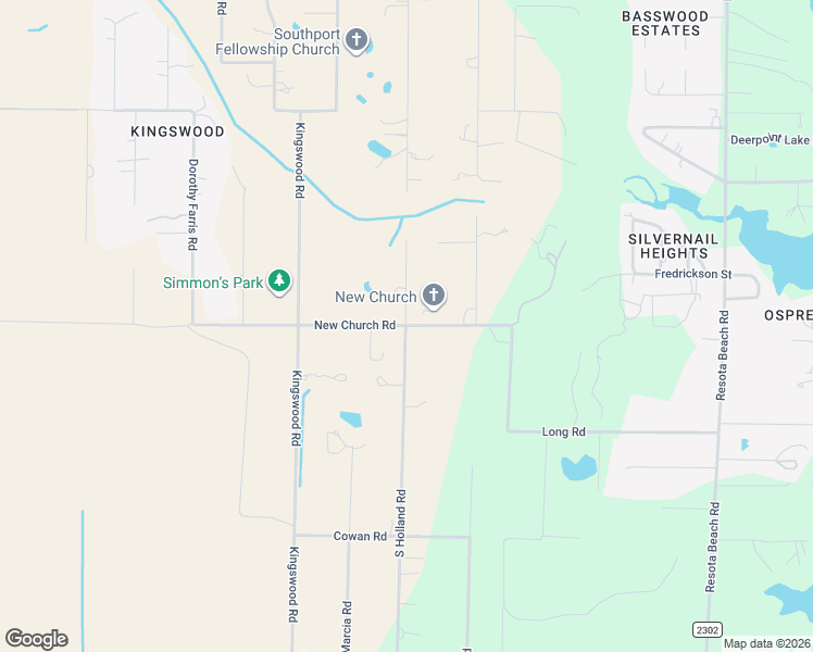 map of restaurants, bars, coffee shops, grocery stores, and more near 8700-8728 South Holland Road in Panama City