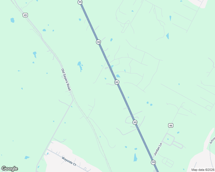 map of restaurants, bars, coffee shops, grocery stores, and more near 494 State Highway 95 in Elgin