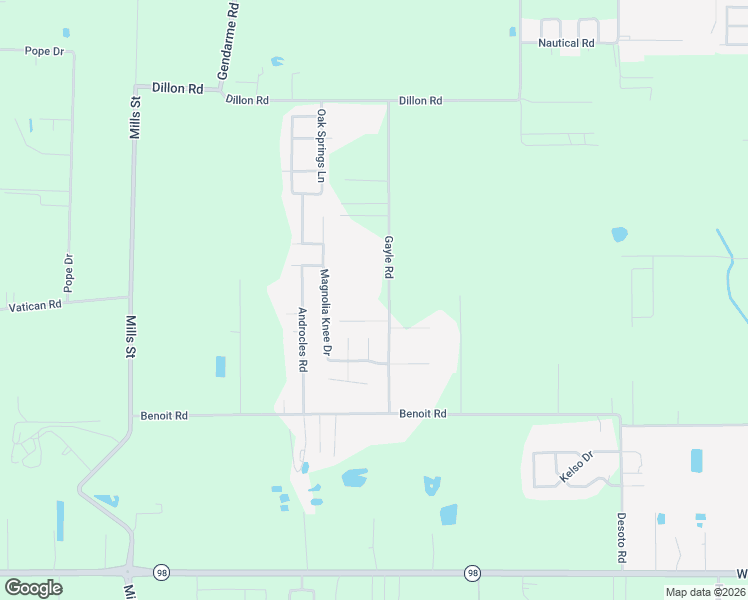 map of restaurants, bars, coffee shops, grocery stores, and more near 314 Gayle Road in Carencro