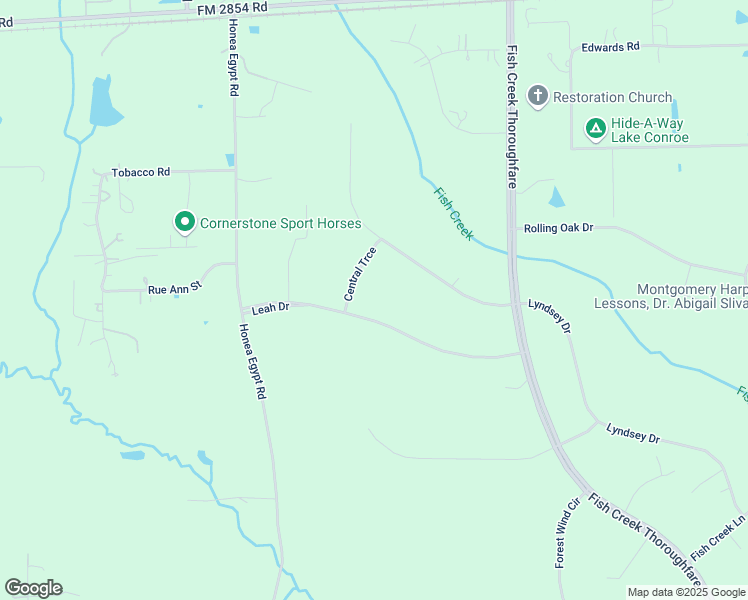 map of restaurants, bars, coffee shops, grocery stores, and more near 115 Leah Drive in Montgomery