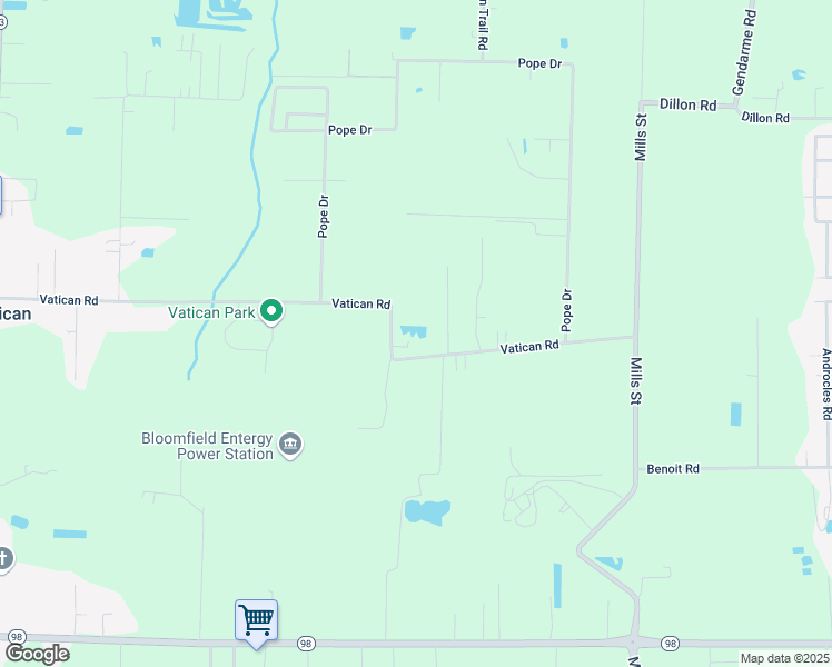 map of restaurants, bars, coffee shops, grocery stores, and more near 330 Vatican Road in Carencro