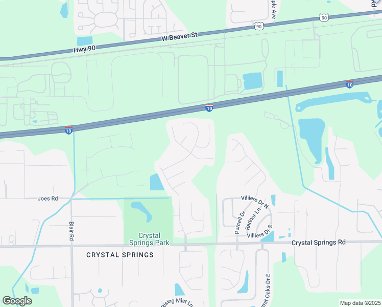 map of restaurants, bars, coffee shops, grocery stores, and more near 9798 Oxford Station Drive in Jacksonville
