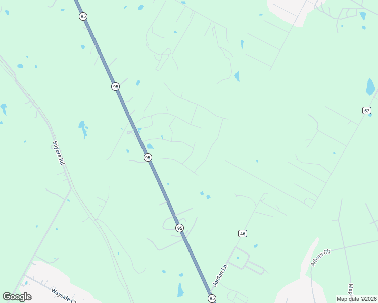 map of restaurants, bars, coffee shops, grocery stores, and more near 485 State Highway 95 in Elgin