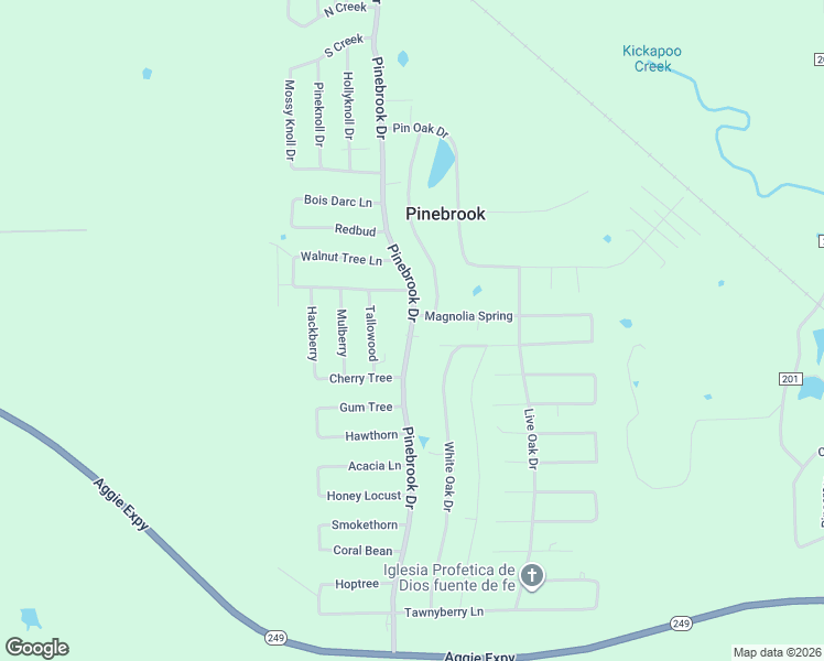 map of restaurants, bars, coffee shops, grocery stores, and more near 13175 Pinebrook Drive in Plantersville