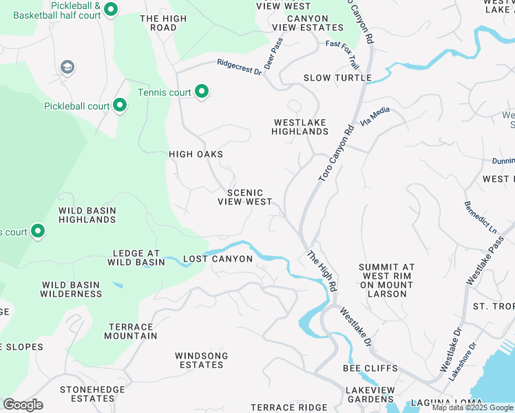 map of restaurants, bars, coffee shops, grocery stores, and more near 1000 The High Road in Austin