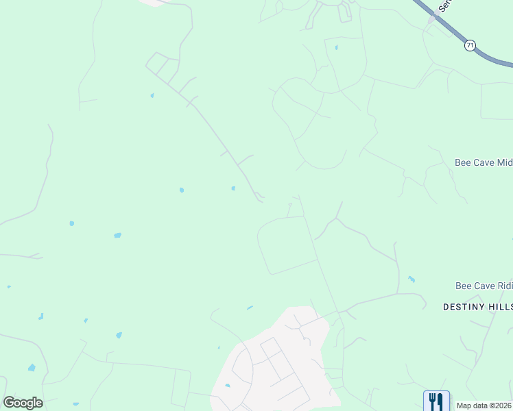 map of restaurants, bars, coffee shops, grocery stores, and more near 17003 Hattie Trace in Austin