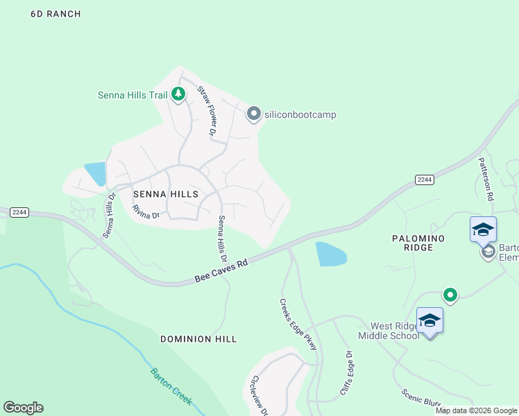 map of restaurants, bars, coffee shops, grocery stores, and more near 10316 Indigo Broom Loop in Austin