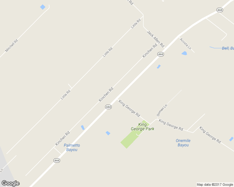 map of restaurants, bars, coffee shops, grocery stores, and more near 18281 Louisiana 444 in Livingston