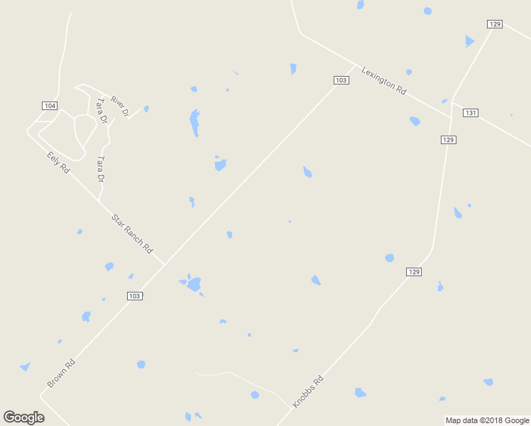map of restaurants, bars, coffee shops, grocery stores, and more near 600 Brown Road in McDade