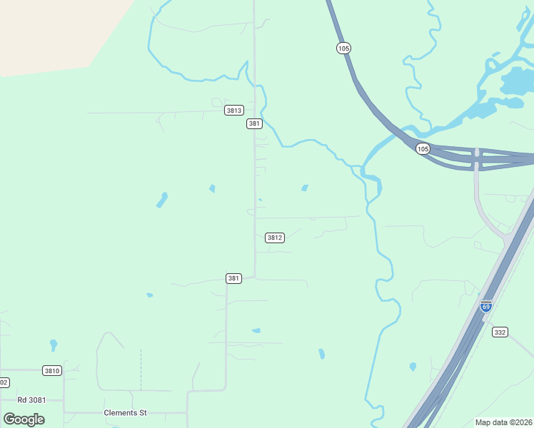 map of restaurants, bars, coffee shops, grocery stores, and more near 51 County Road 3812 in Cleveland