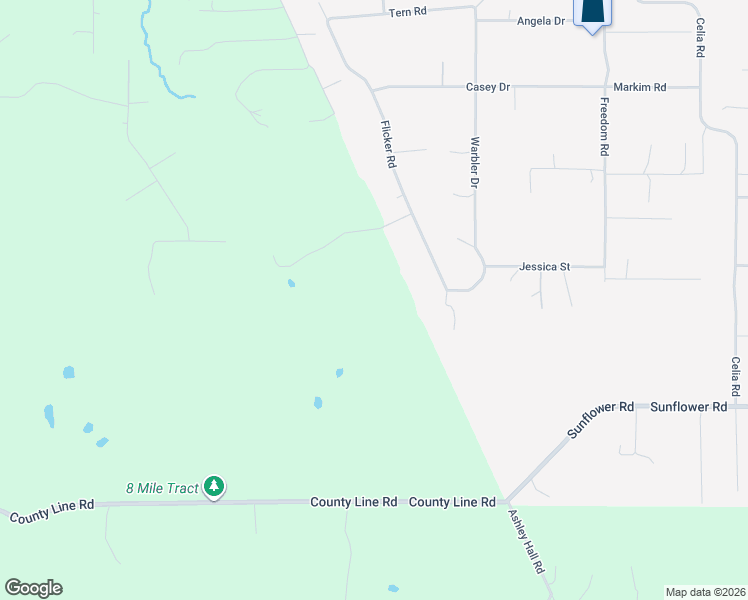 map of restaurants, bars, coffee shops, grocery stores, and more near 9424 Ranchero Road in Tallahassee