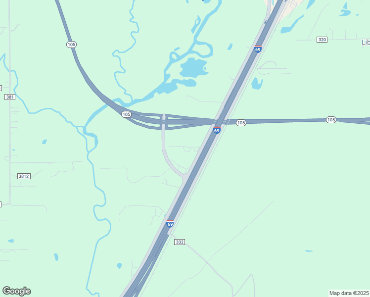 map of restaurants, bars, coffee shops, grocery stores, and more near 4272 U.S. 59 in Cleveland