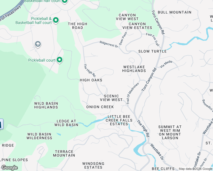map of restaurants, bars, coffee shops, grocery stores, and more near 1905 Paisano Road in Austin