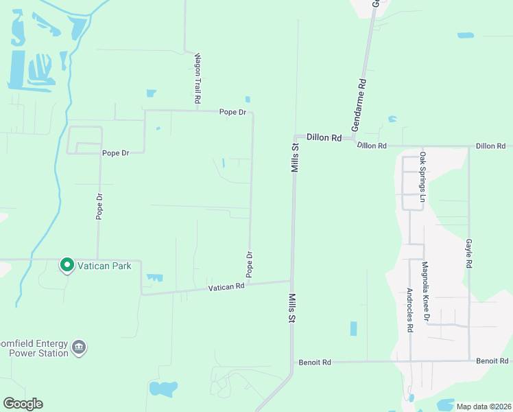 map of restaurants, bars, coffee shops, grocery stores, and more near 825 Pope Drive in Carencro