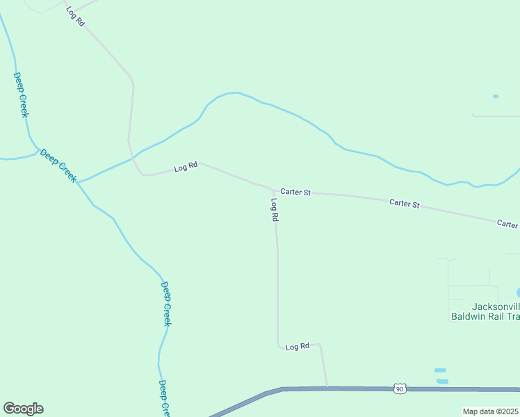 map of restaurants, bars, coffee shops, grocery stores, and more near 2525 Canal Road in Baldwin