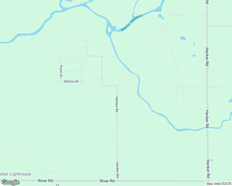 map of restaurants, bars, coffee shops, grocery stores, and more near 2780 Hardee Road in Lake Charles