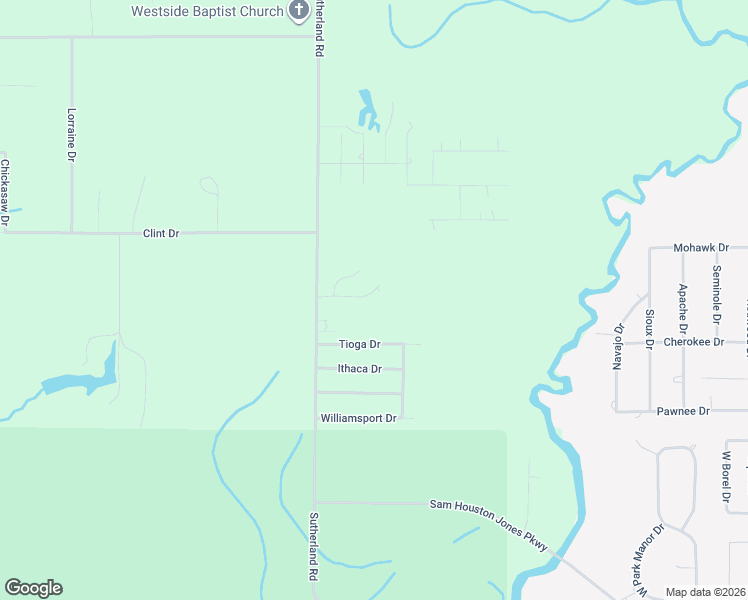 map of restaurants, bars, coffee shops, grocery stores, and more near 956 Sutherland Road in Lake Charles