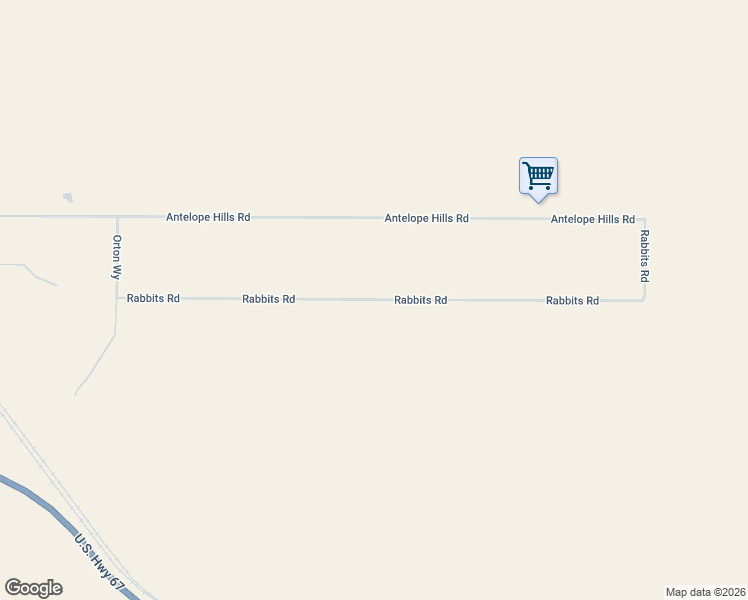 map of restaurants, bars, coffee shops, grocery stores, and more near Rabbits Road in Presidio County