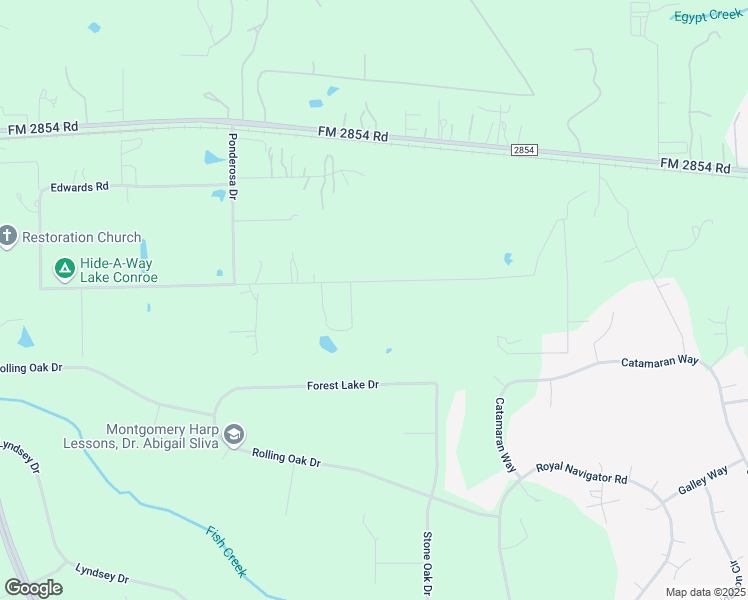 map of restaurants, bars, coffee shops, grocery stores, and more near 13743 Laramie Trail in Montgomery