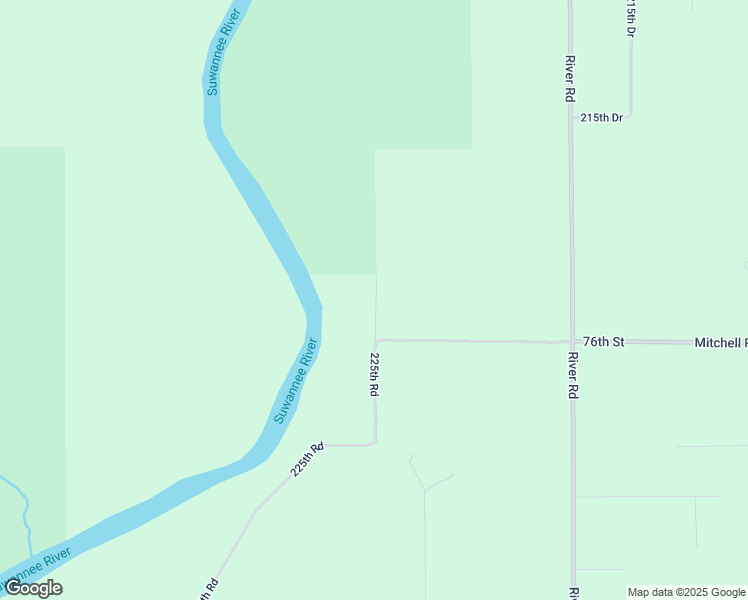 map of restaurants, bars, coffee shops, grocery stores, and more near 7429 225th Road in Live Oak