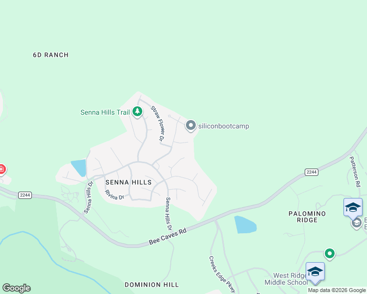 map of restaurants, bars, coffee shops, grocery stores, and more near 10513 Prickly Poppy Cove in Austin
