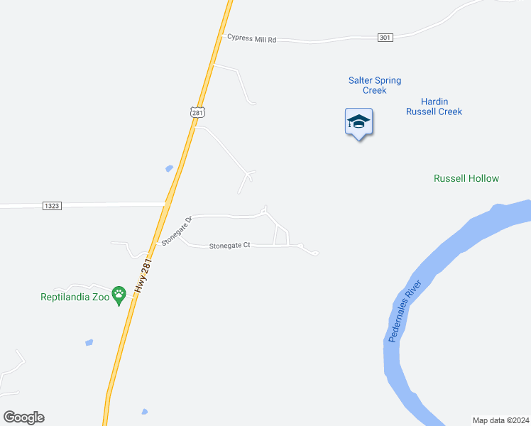 map of restaurants, bars, coffee shops, grocery stores, and more near 532 Stonegate Dr in Johnson City