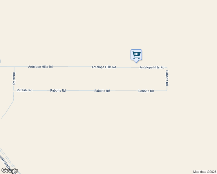 map of restaurants, bars, coffee shops, grocery stores, and more near 2233 Rabbits Road in Shafter