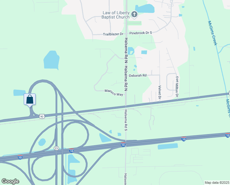 map of restaurants, bars, coffee shops, grocery stores, and more near 81 Marisco Way in Jacksonville