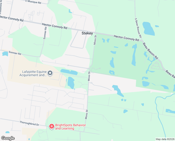 map of restaurants, bars, coffee shops, grocery stores, and more near 101 Timberland Ridge Boulevard in Lafayette