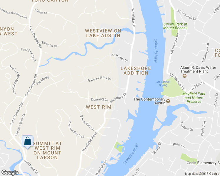 map of restaurants, bars, coffee shops, grocery stores, and more near 2705 Berenson Lane in Austin