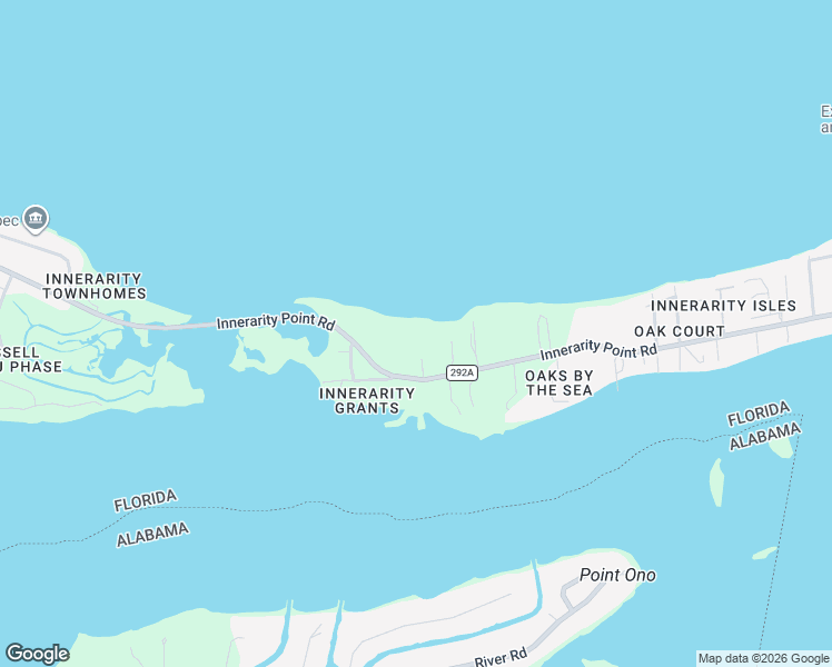 map of restaurants, bars, coffee shops, grocery stores, and more near 14918 Monrovia Street in Pensacola