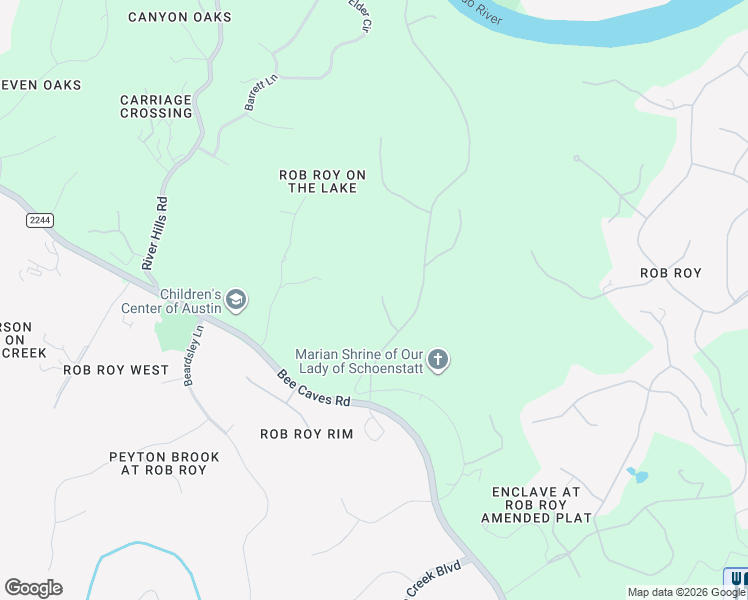 map of restaurants, bars, coffee shops, grocery stores, and more near 200 Billings Lane in Austin