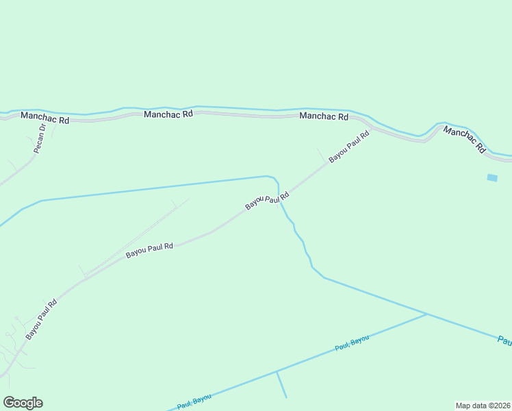 map of restaurants, bars, coffee shops, grocery stores, and more near 7465 Bayou Paul Road in Saint Gabriel