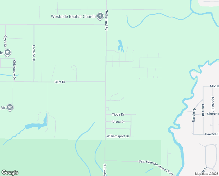 map of restaurants, bars, coffee shops, grocery stores, and more near 968 Sutherland Road in Lake Charles