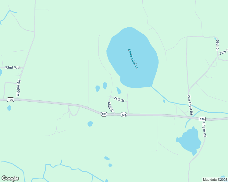 map of restaurants, bars, coffee shops, grocery stores, and more near 7477-7483 65th Drive in Live Oak