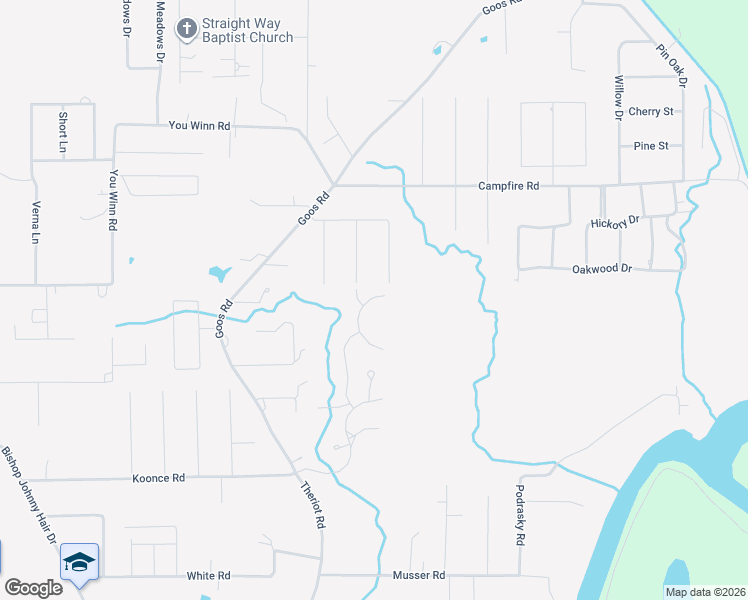 map of restaurants, bars, coffee shops, grocery stores, and more near 933 Mission Ln in Lake Charles
