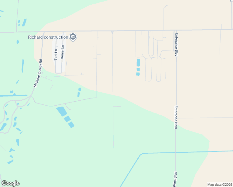 map of restaurants, bars, coffee shops, grocery stores, and more near 20455 Charles Ory Drive in Plaquemine