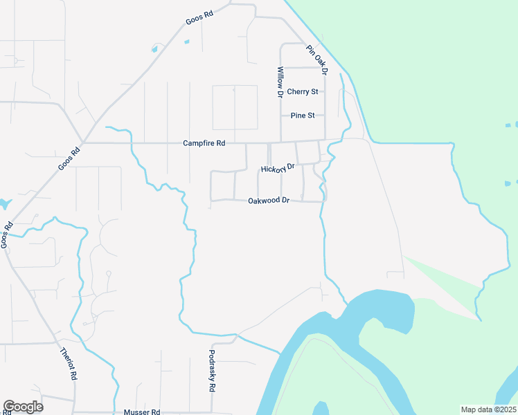 map of restaurants, bars, coffee shops, grocery stores, and more near 1543 Oakwood Drive in Lake Charles