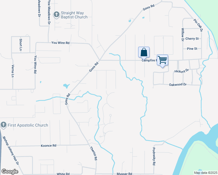 map of restaurants, bars, coffee shops, grocery stores, and more near 934 Saint James Drive in Lake Charles