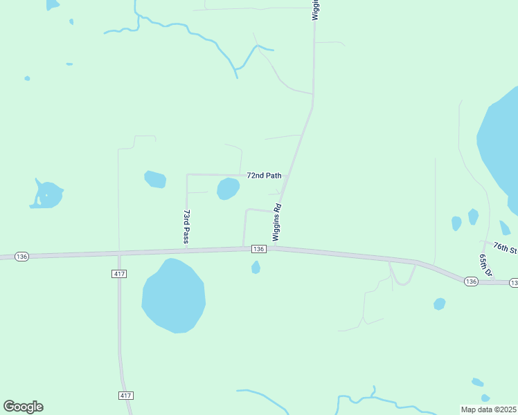 map of restaurants, bars, coffee shops, grocery stores, and more near 7351 Wiggins Road in Live Oak