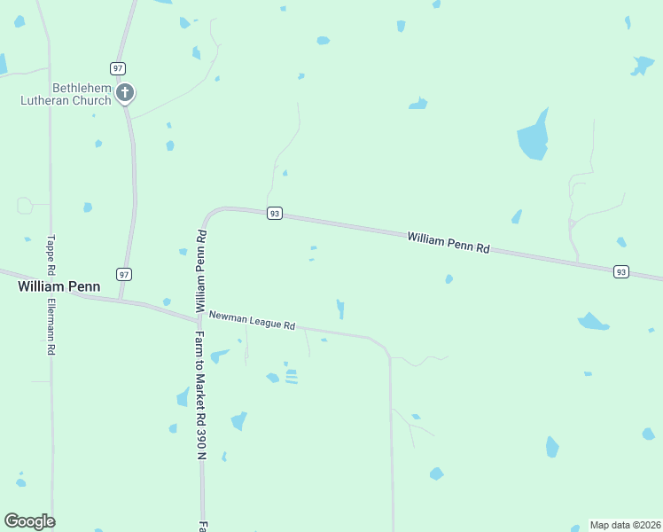 map of restaurants, bars, coffee shops, grocery stores, and more near 14680 William Penn Road in Washington