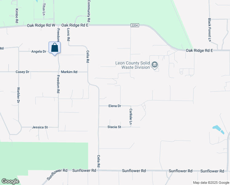 map of restaurants, bars, coffee shops, grocery stores, and more near 9012 Aspen Court in Tallahassee