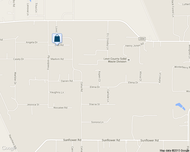 map of restaurants, bars, coffee shops, grocery stores, and more near 9012 Aspen Court in Tallahassee