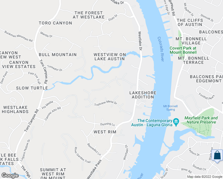 map of restaurants, bars, coffee shops, grocery stores, and more near 3100 Lating Stream Lane in Austin