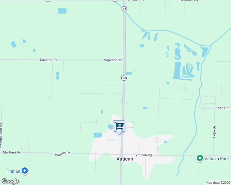 map of restaurants, bars, coffee shops, grocery stores, and more near 189-1139 Highway 93 in Carencro