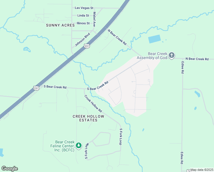 map of restaurants, bars, coffee shops, grocery stores, and more near 10922 South Bear Creek Road in Panama City