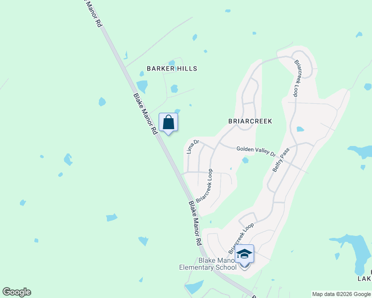 map of restaurants, bars, coffee shops, grocery stores, and more near 11912 Lima Drive in Manor