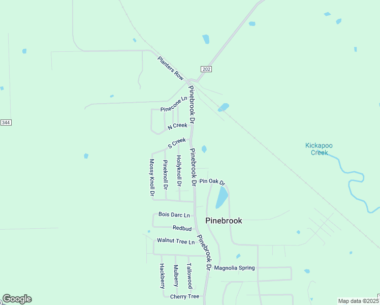 map of restaurants, bars, coffee shops, grocery stores, and more near 12536 Pinebrook Drive in Plantersville